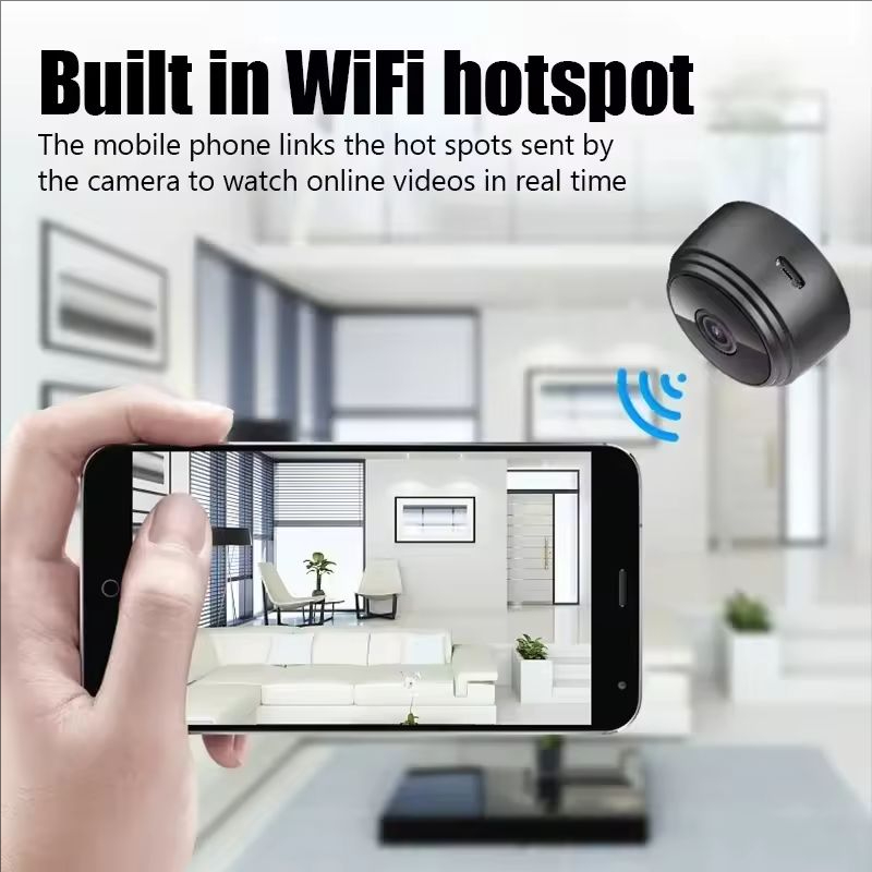 Home Security Recorder - A9 Mini Camera WiFi Wireless Monitoring