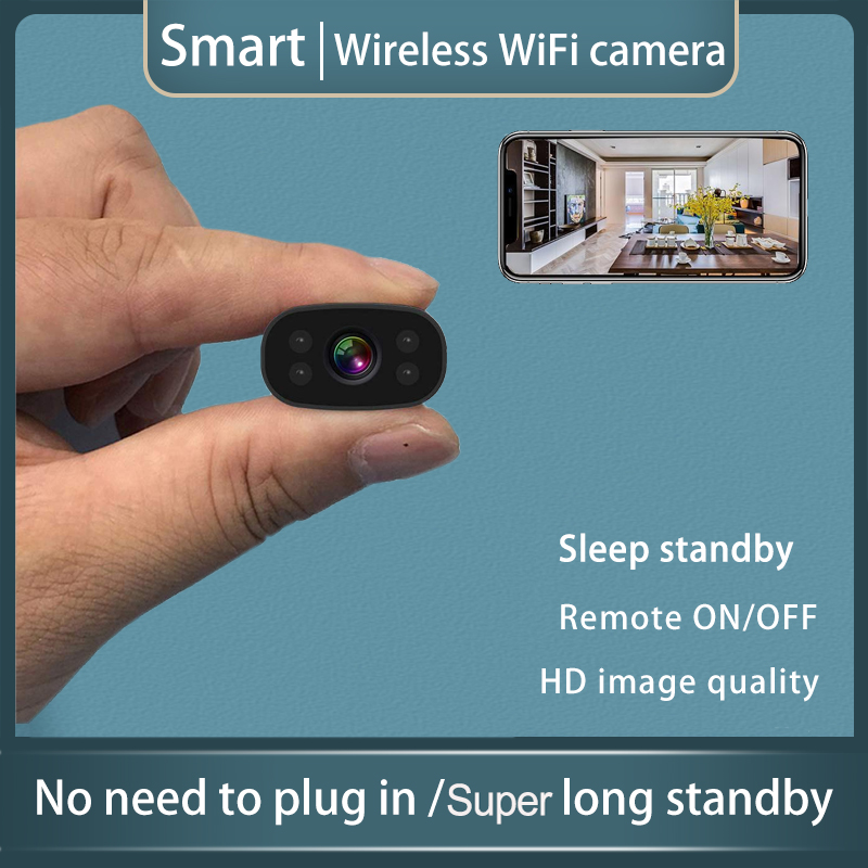 Home Security Recorder - Mini Wireless WiFi Remote Monitor Camera