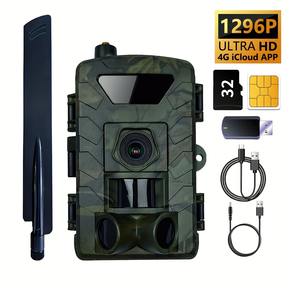 Home Security Game - Lantoocam Cellular Hunting Camera, 4G LTE