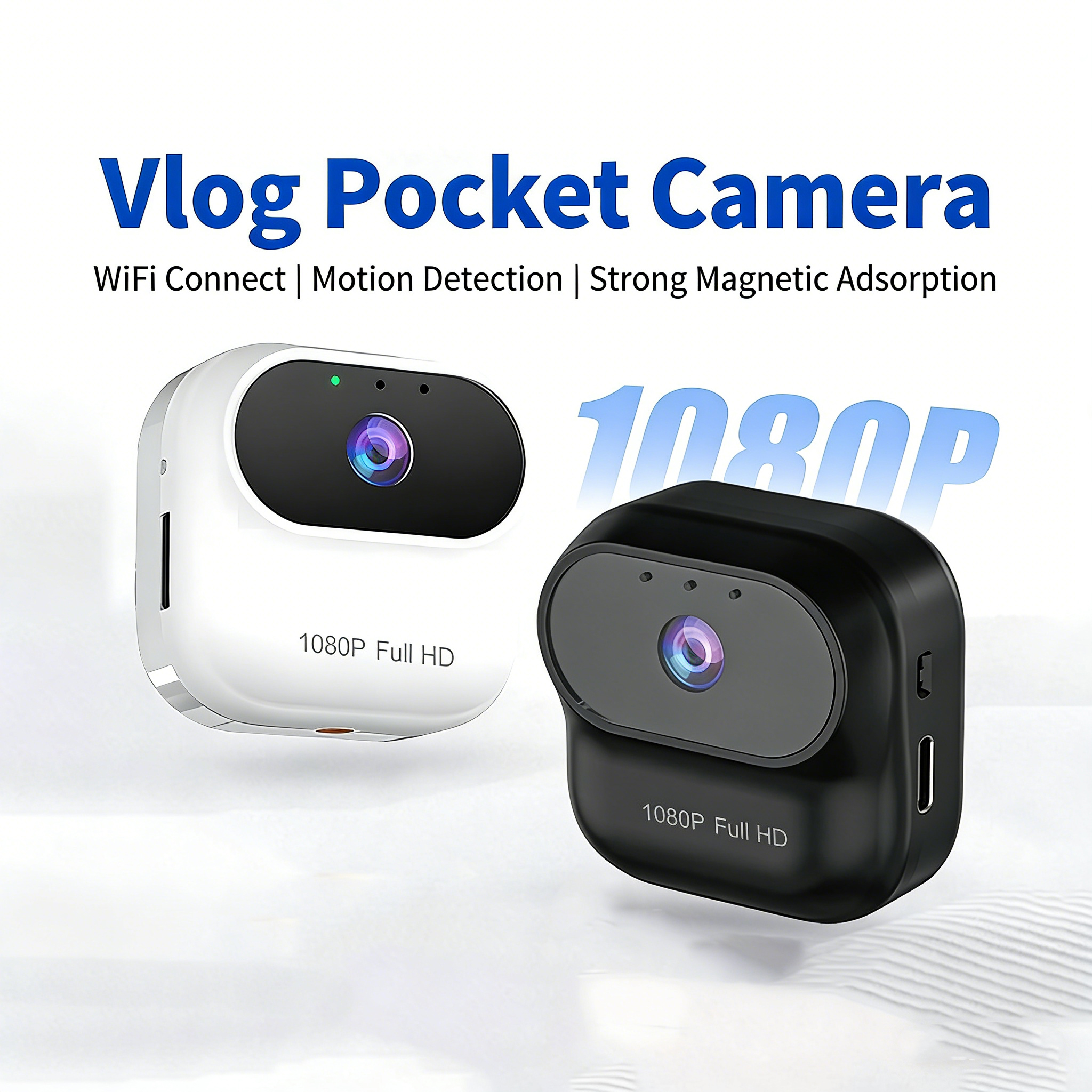 Home Security Recorder - Mini Wireless Monitoring Action Camera 1080P