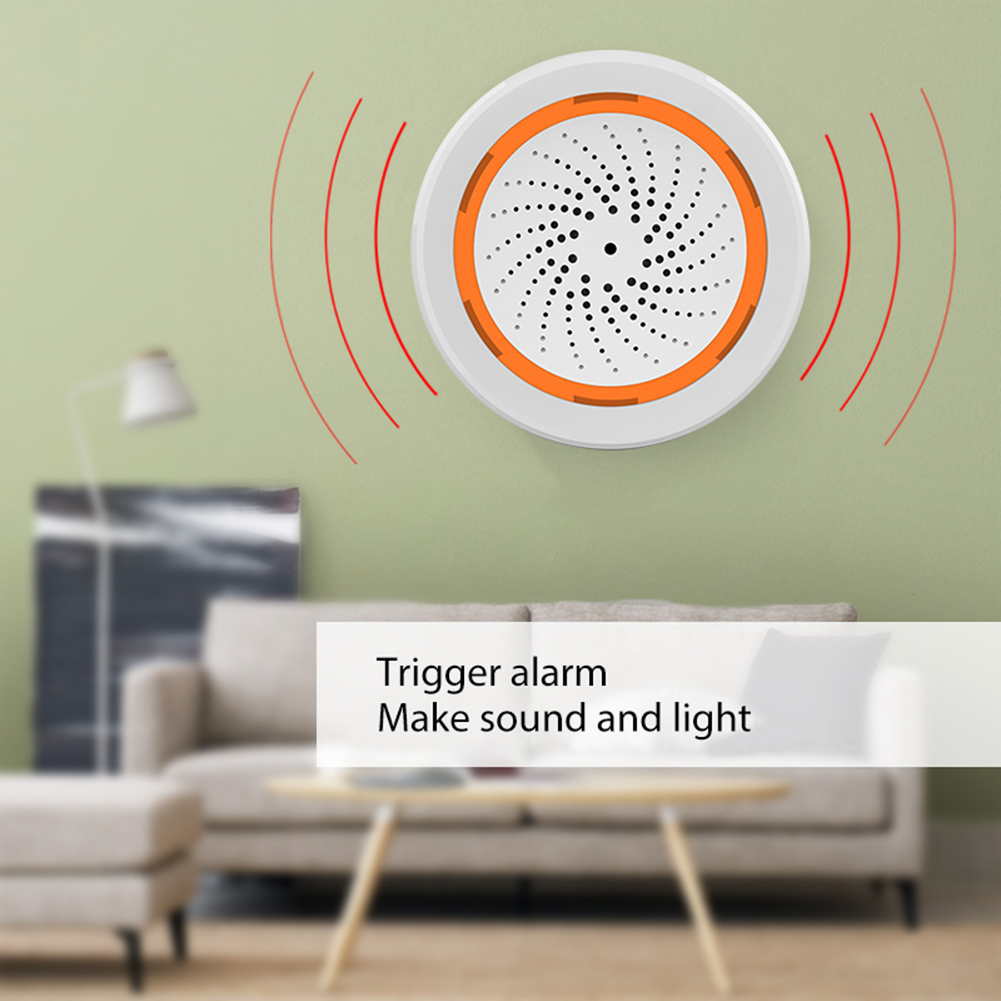Tuya Zigbee Sound Light Sensor - Home Security Equipment ulasan dan harga