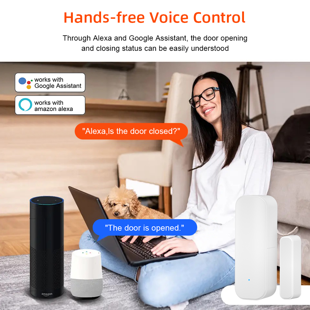 Tuya WiFi Zigbee Window Door S - Home Security Equipment ulasan dan harga