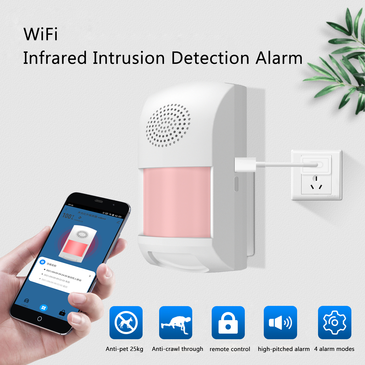 TUYA WiFi PIR Motion Sensor Ho - Home Security Equipment ulasan dan harga