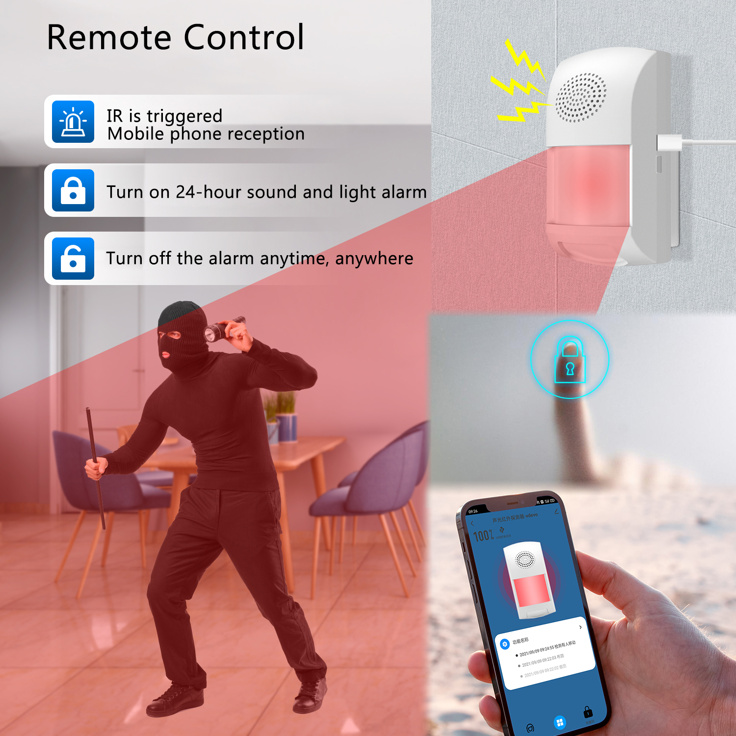 TUYA WiFi PIR Motion Sensor Ho - Home Security Equipment ulasan dan harga