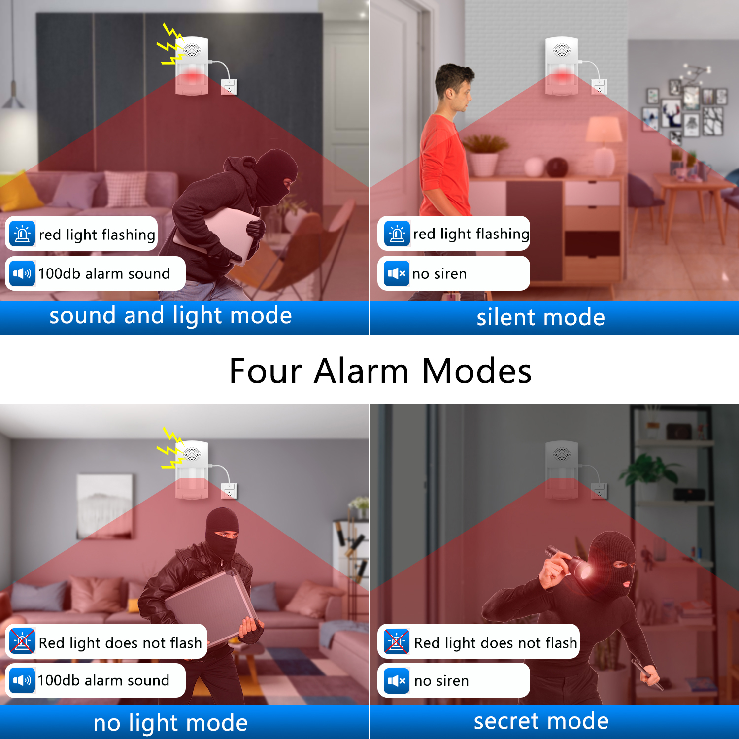 TUYA WiFi PIR Motion Sensor Ho - Home Security Equipment ulasan dan harga