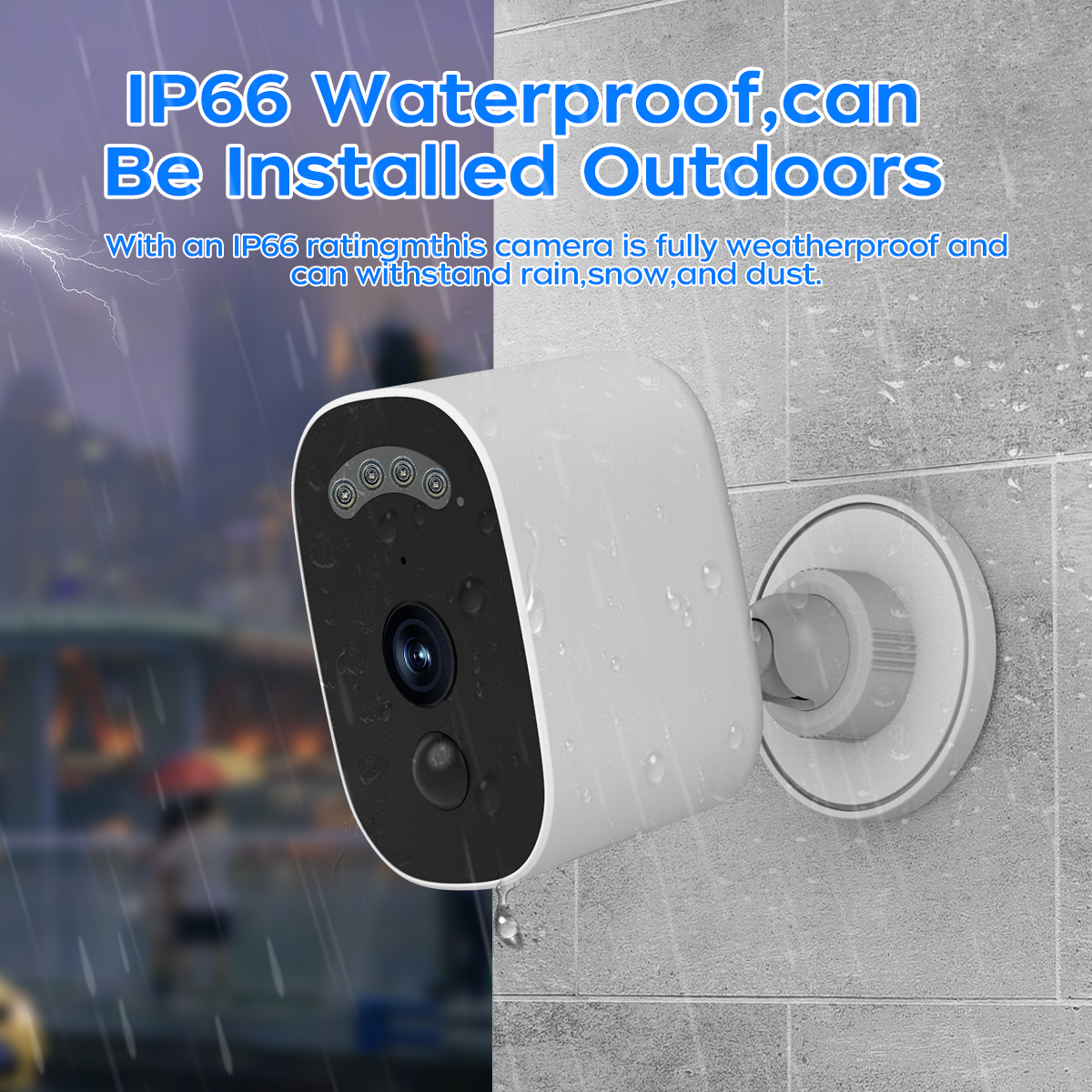 Jooan 3K HD Solar Security Cam - Home Security Outdoor Camera System ulasan dan harga