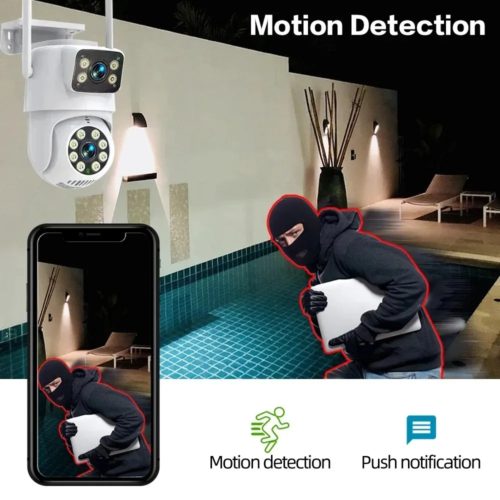 10 Channel CCTV Security 4K Du - Home Security Camera System ulasan dan harga