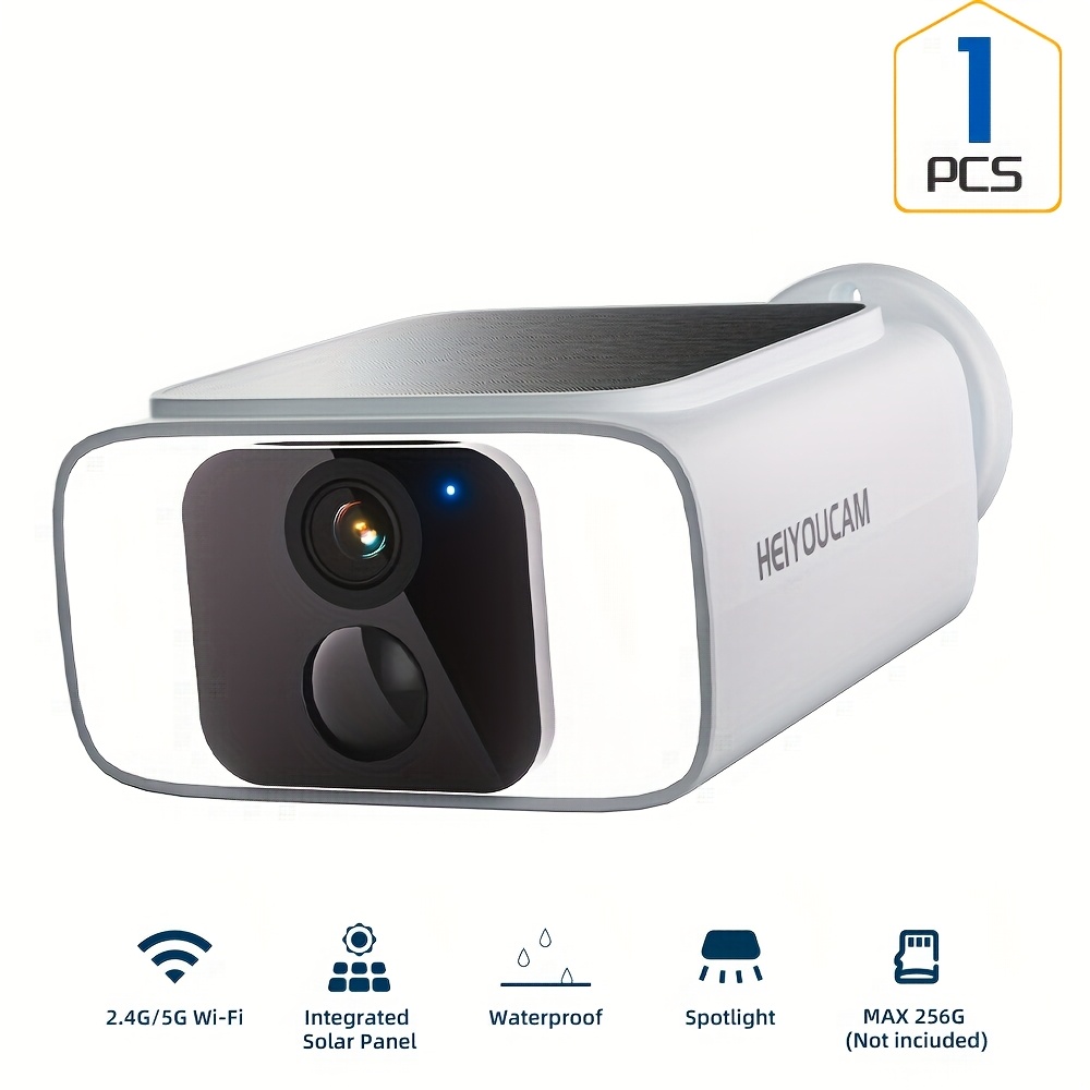 1/2/4pcs HEIYOUCAM 4MP Solar S - Home Security Wireless Cameras ulasan dan harga