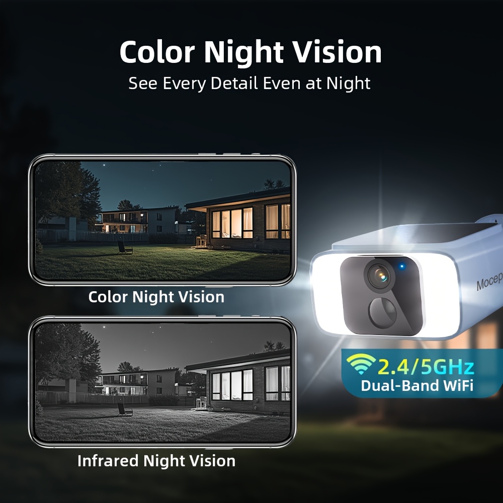 1/2/4pcs HEIYOUCAM 4MP Solar S - Home Security Wireless Cameras ulasan dan harga