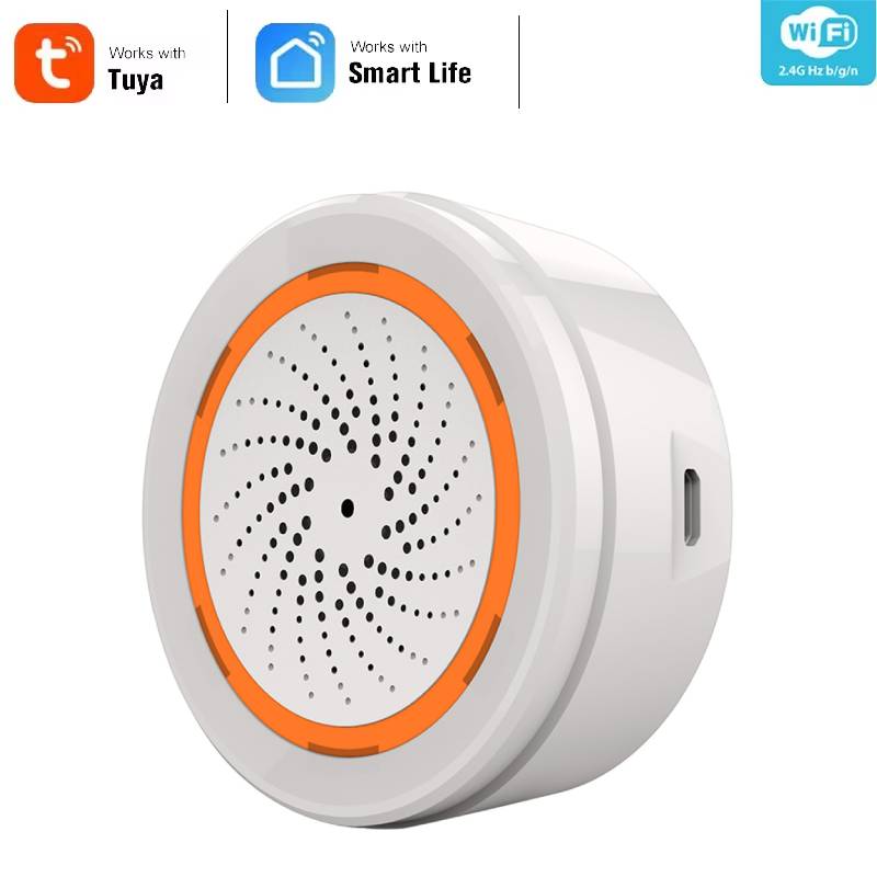 Smart Siren Alarm Tuya Zigbee  - Home Security Equipment ulasan dan harga