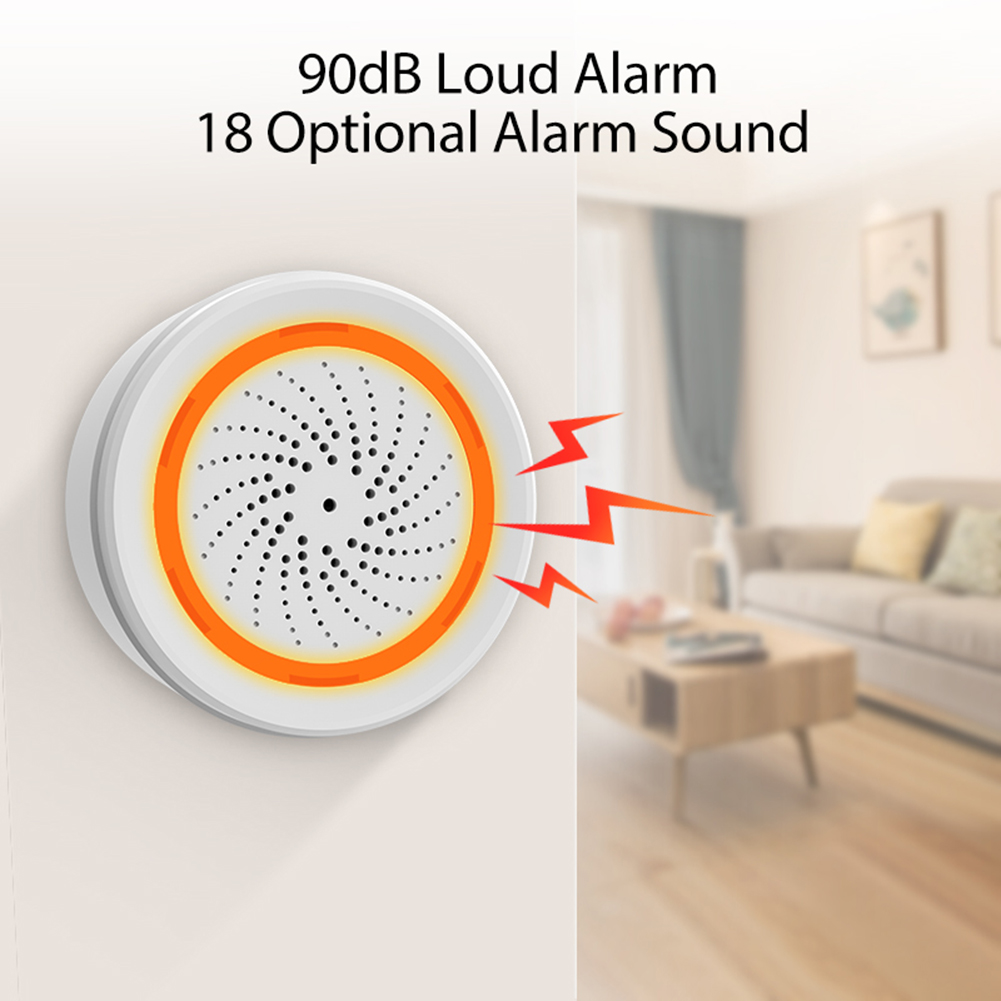 Smart Siren Alarm Tuya Zigbee  - Home Security Equipment ulasan dan harga