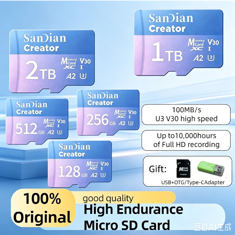 Max 190Mb/s Blue Micro TF SD C - Drone Security Home ulasan dan harga