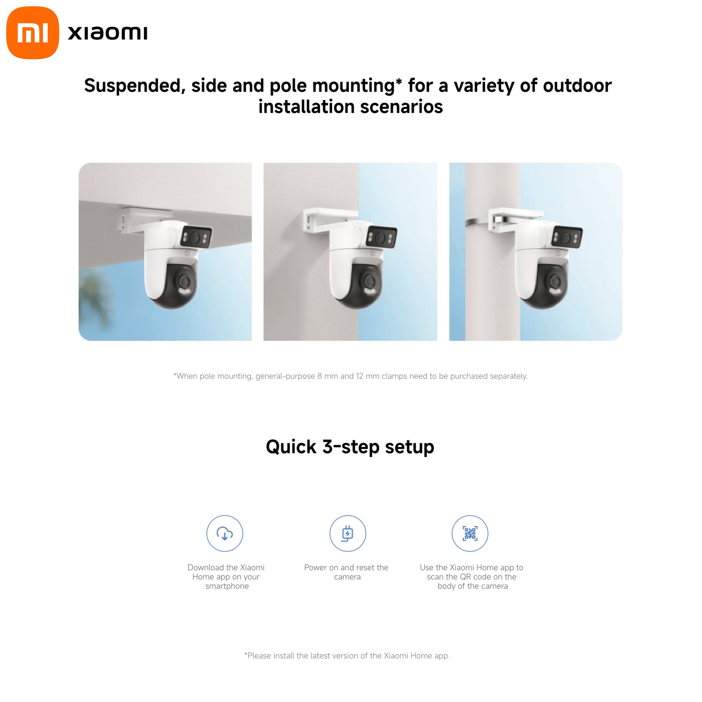 Xiaomi Outdoor CW500 Dual Came - Home Security Recorder ulasan dan harga