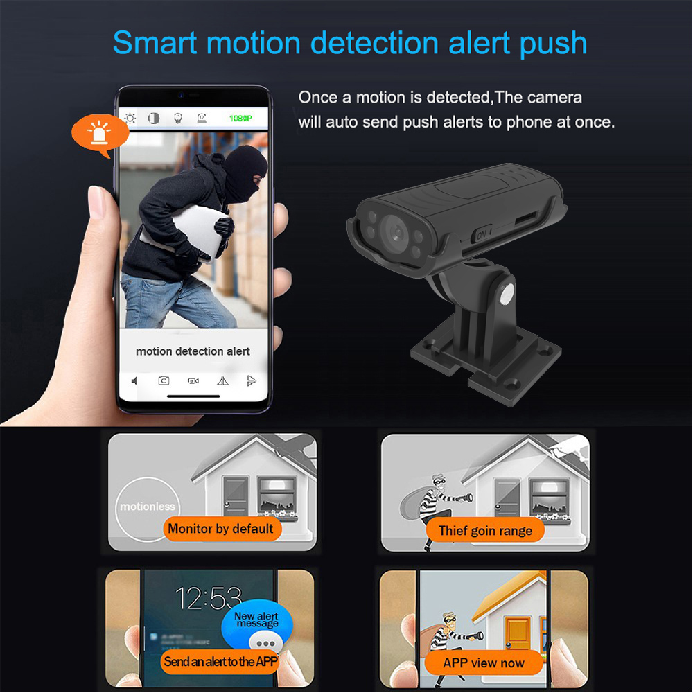 Mini Wireless WiFi Remote Moni - Home Security Recorder ulasan dan harga