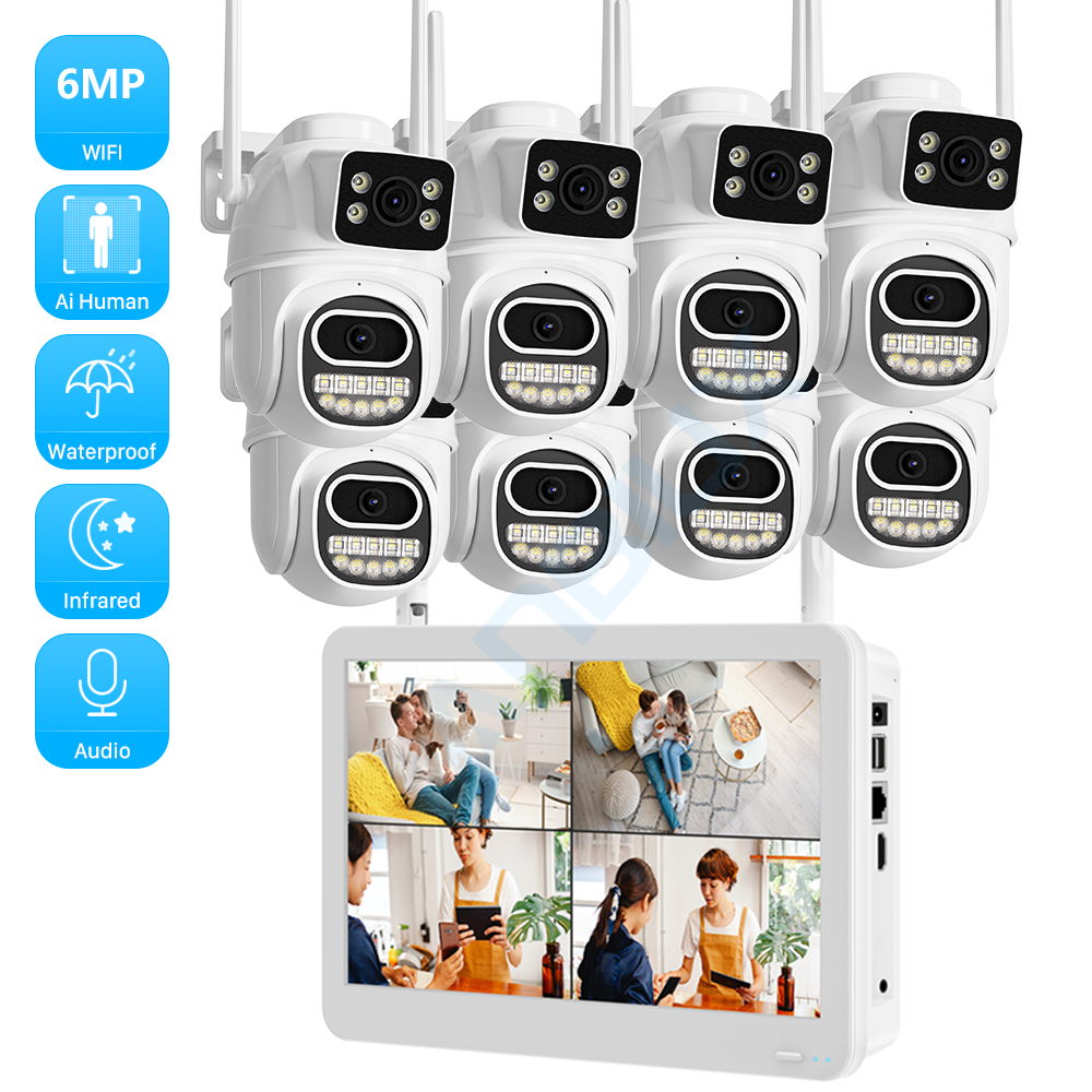 Wireless CCTV System WiFi Came - Home Security Camera System ulasan dan harga