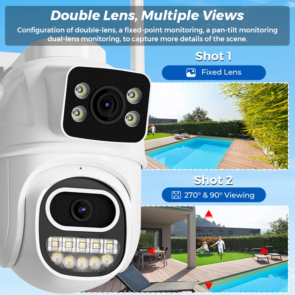 Wireless CCTV System WiFi Came - Home Security Camera System ulasan dan harga