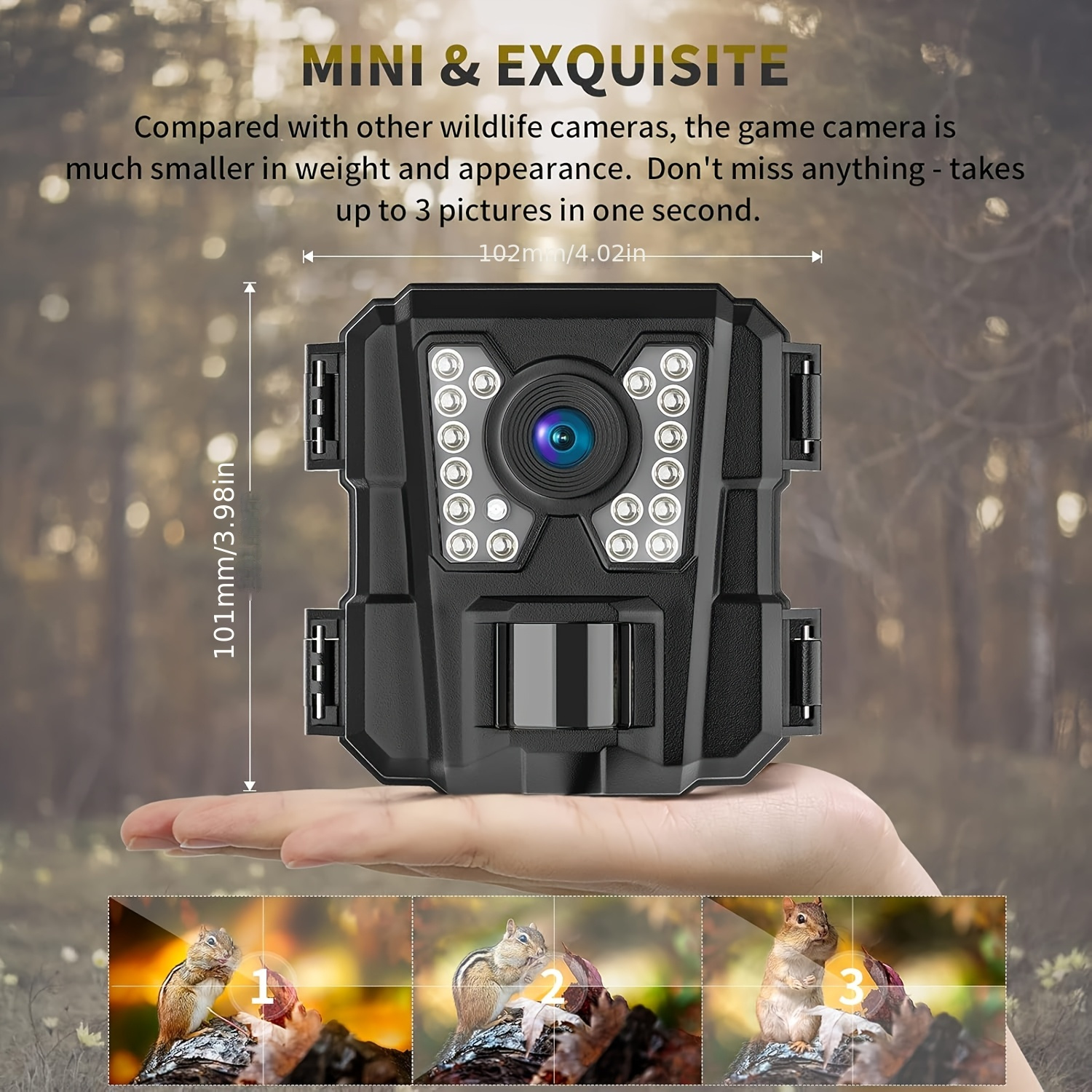 Trail Camera, 24MP 1080P Game  - Home Security Game ulasan dan harga