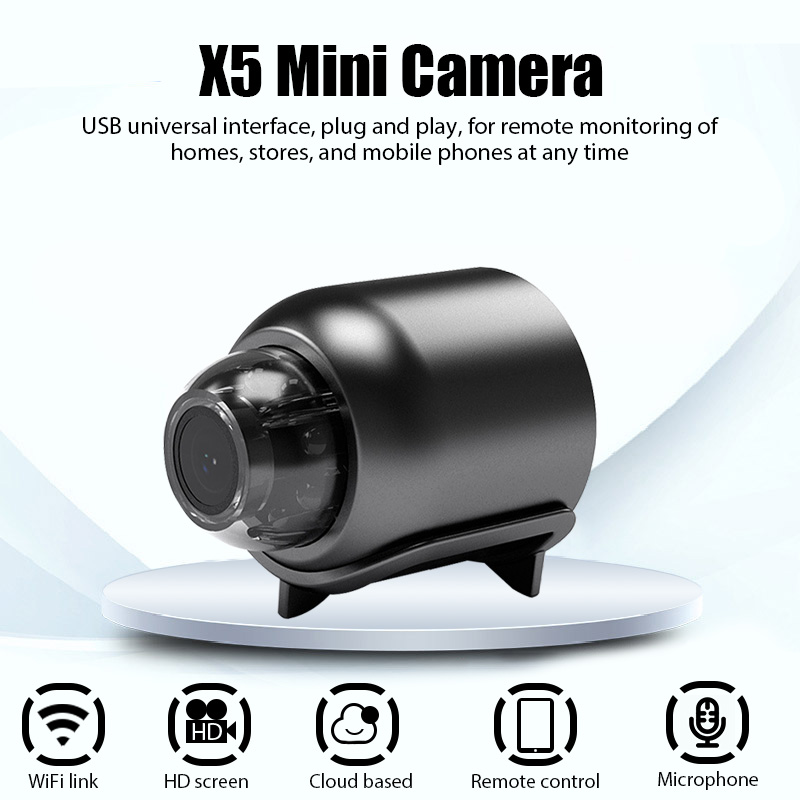 X5 Mini Camera HD 1080P Intell - Home Security Recorder ulasan dan harga