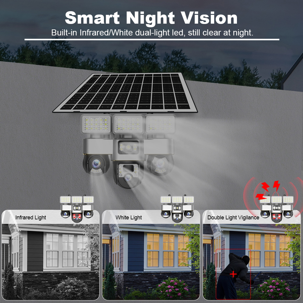 4G Sim Card Camera With Solar  - Home Security Outdoor Camera System ulasan dan harga