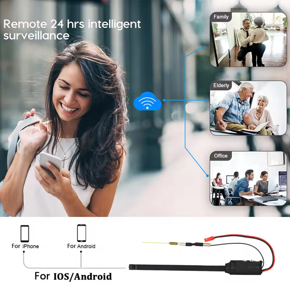 DIY WiFi Mini Camera Module Mo - Home Security Recorder ulasan dan harga