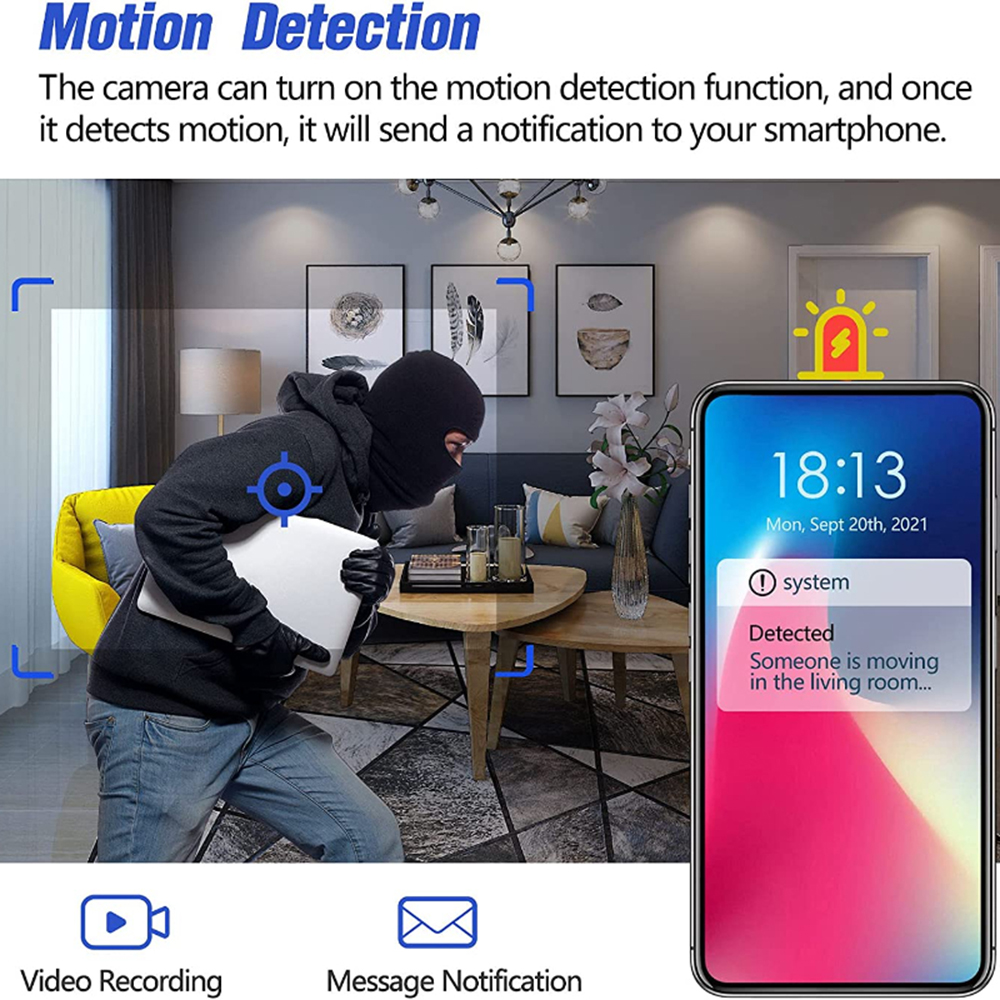DIY WiFi Mini Camera Module Mo - Home Security Recorder ulasan dan harga