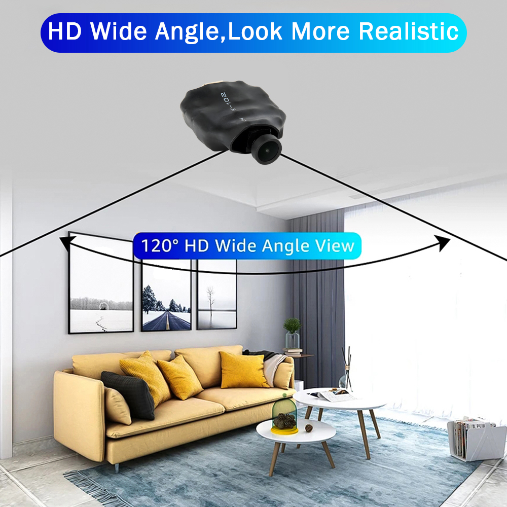 Mini Camera 1080P HD DIY Cam M - Home Security Recorder ulasan dan harga