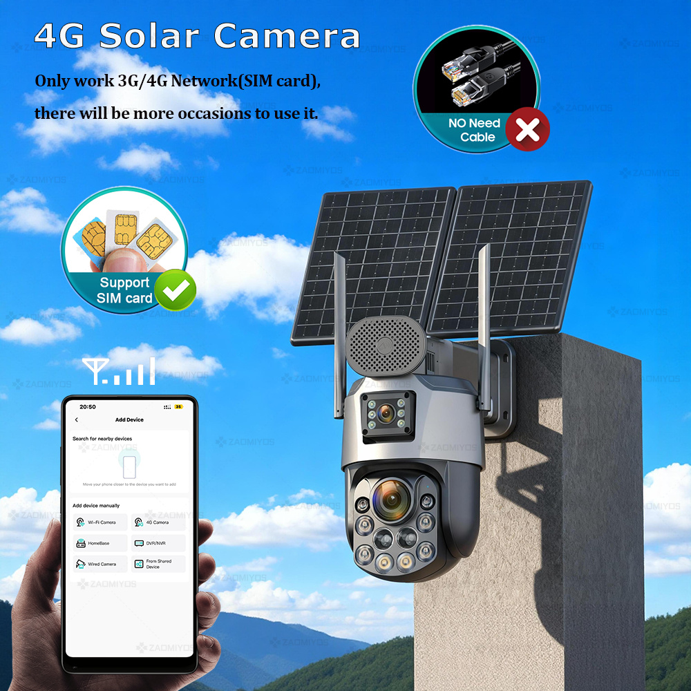 Dual Lens Home Outdoor Surveil - Home Security Outdoor Camera System ulasan dan harga