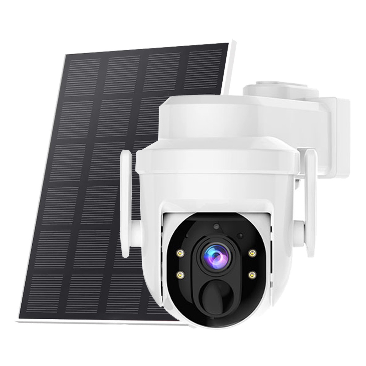 2K Solar Security Camera Pan/T - Home Security Outdoor Camera System ulasan dan harga
