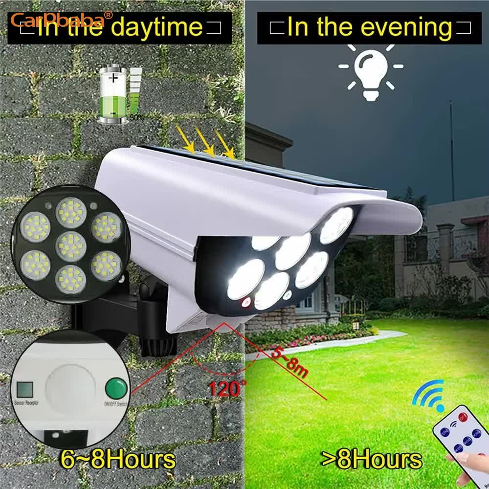 Outdoor Solar Light Motion Sen - Home Security Wireless Cameras ulasan dan harga