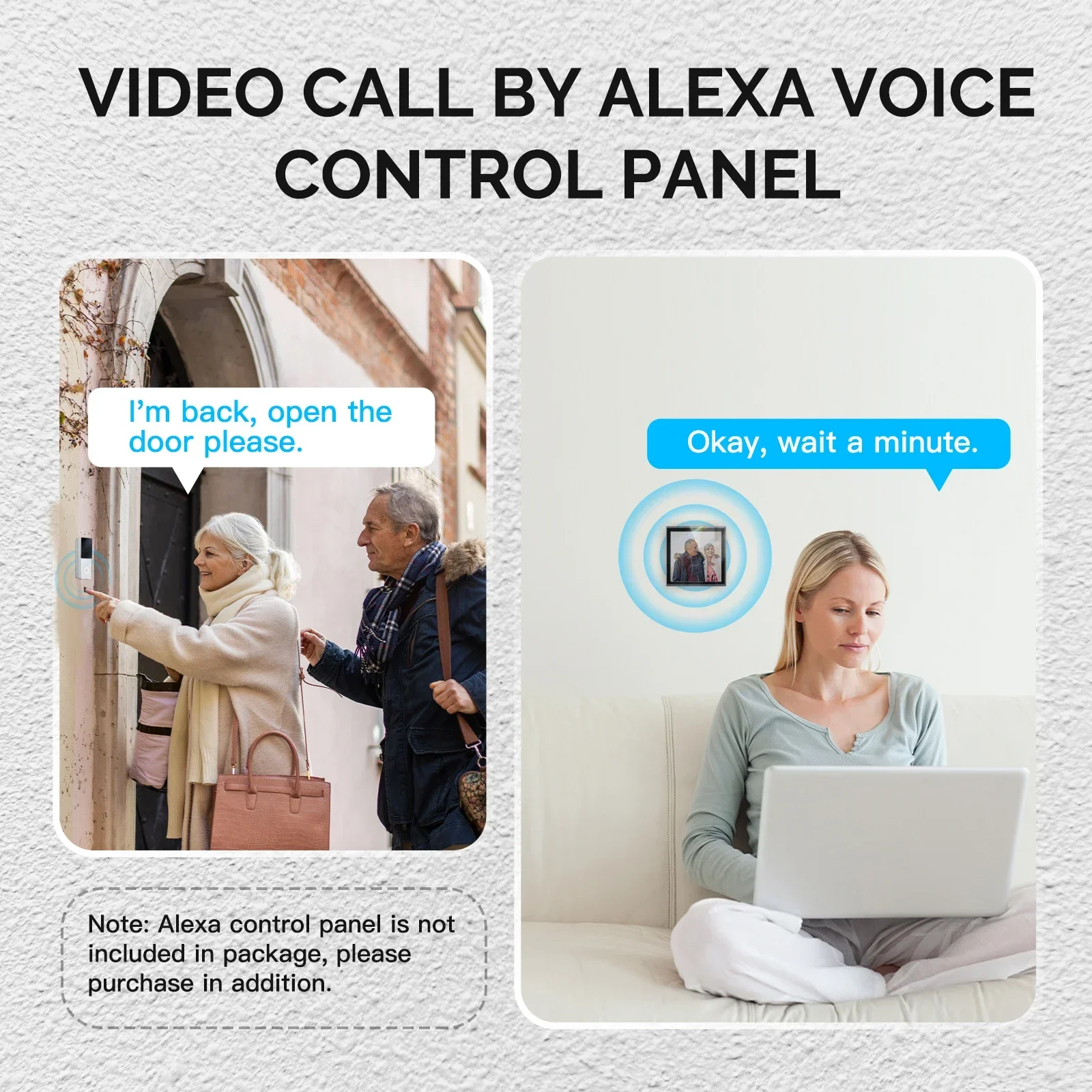 MOES Tuya Smart WiFi Video Doo - Home Security No Wifi Needed ulasan dan harga